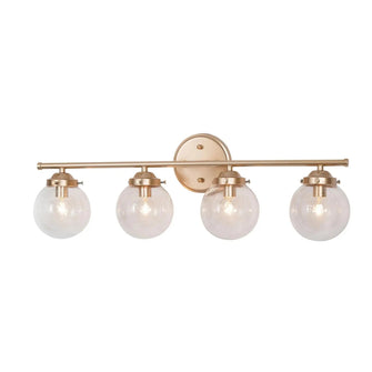 Radishes 4-Light Gold Vanity Light