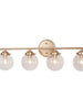 Radishes 4-Light Gold Vanity Light