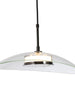 Elynamina 1-Light Medium Black LED Modern Pendant Light Fixtures