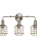 Tomatillo 3-Light Silver Vanity Light