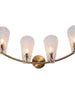 Azfenro 4-Light Brass Vanity Light