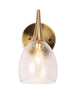 Cymerlarity 1-Light Brass Vanity Light